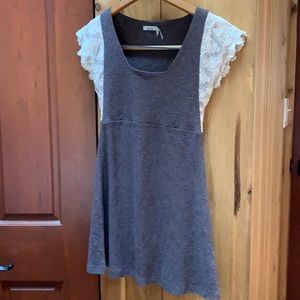 UO KimChi Blue Mini Babydoll Dress